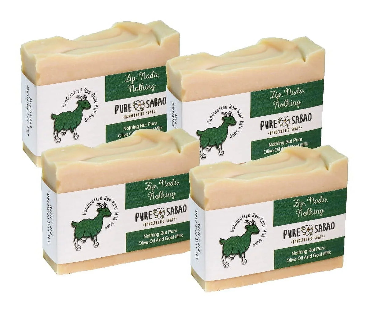 Skin – Sensitive Zip, – oil for Olive 4 Pure Nada, Goat and Sabao – – Perfect pack Soap Nothing Milk