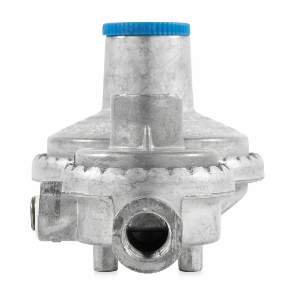 Camco Vertical 2-Stage Rv Propane Regulator - Silver (59313)