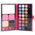 Eyebrow Set Lip Blush Jelly Makeup Eyeshadow Palette Kit 24 Colors Powder Facial