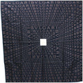 Bvlgari Silk Pre-Owned Black Pattern (Good) | Ladies Scarf Mania Muffler BVLGARI