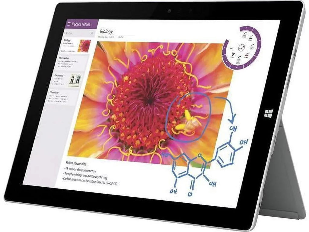 Storage, GB Core 64 12-inch - Tablet i3 3 Computer Procesor, Restored Windows 10 Pro Intel Surface 4GB Pro (Refurbished) Ram,