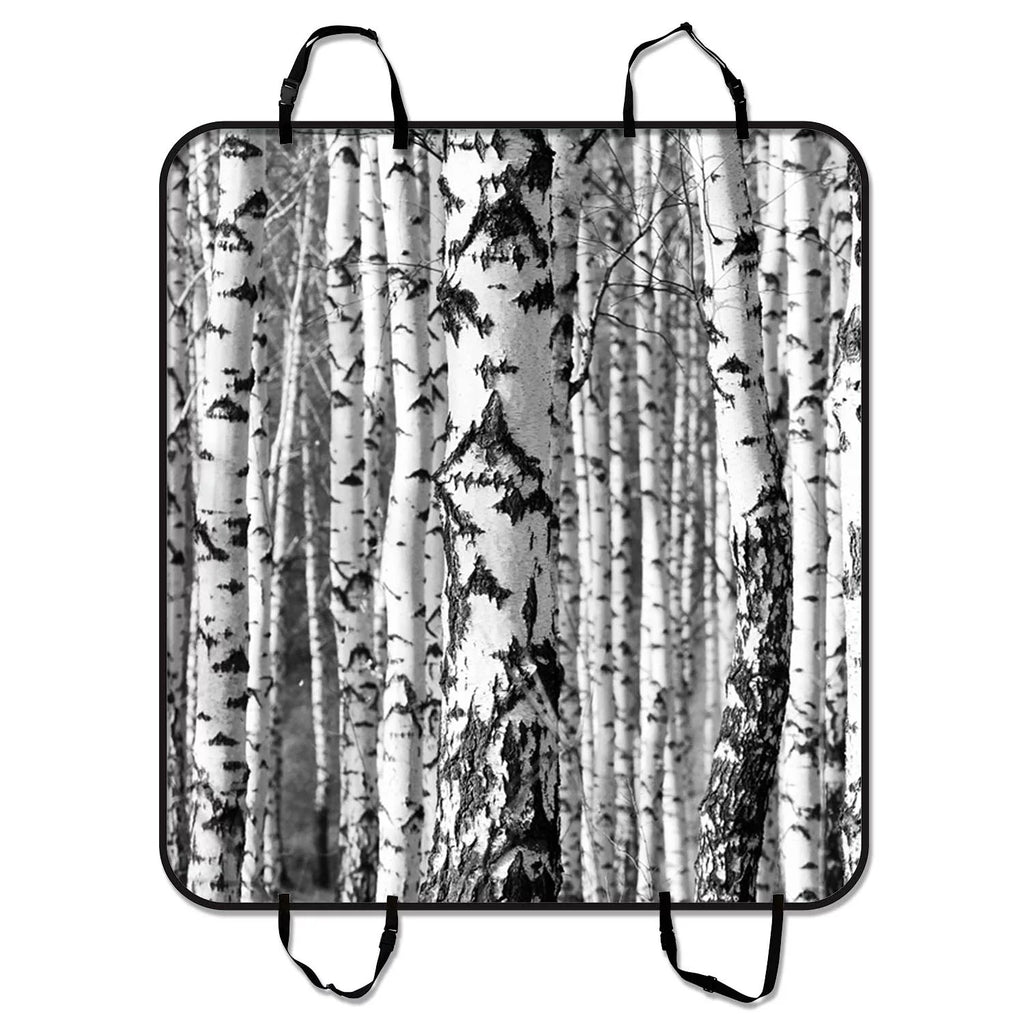 Car 54x60 for inches Seat Trucks Pet for Cover YKCG Trees Pets Cargo and Seat Cover Birch Hammocks Mats Trunks Cars SUVs and