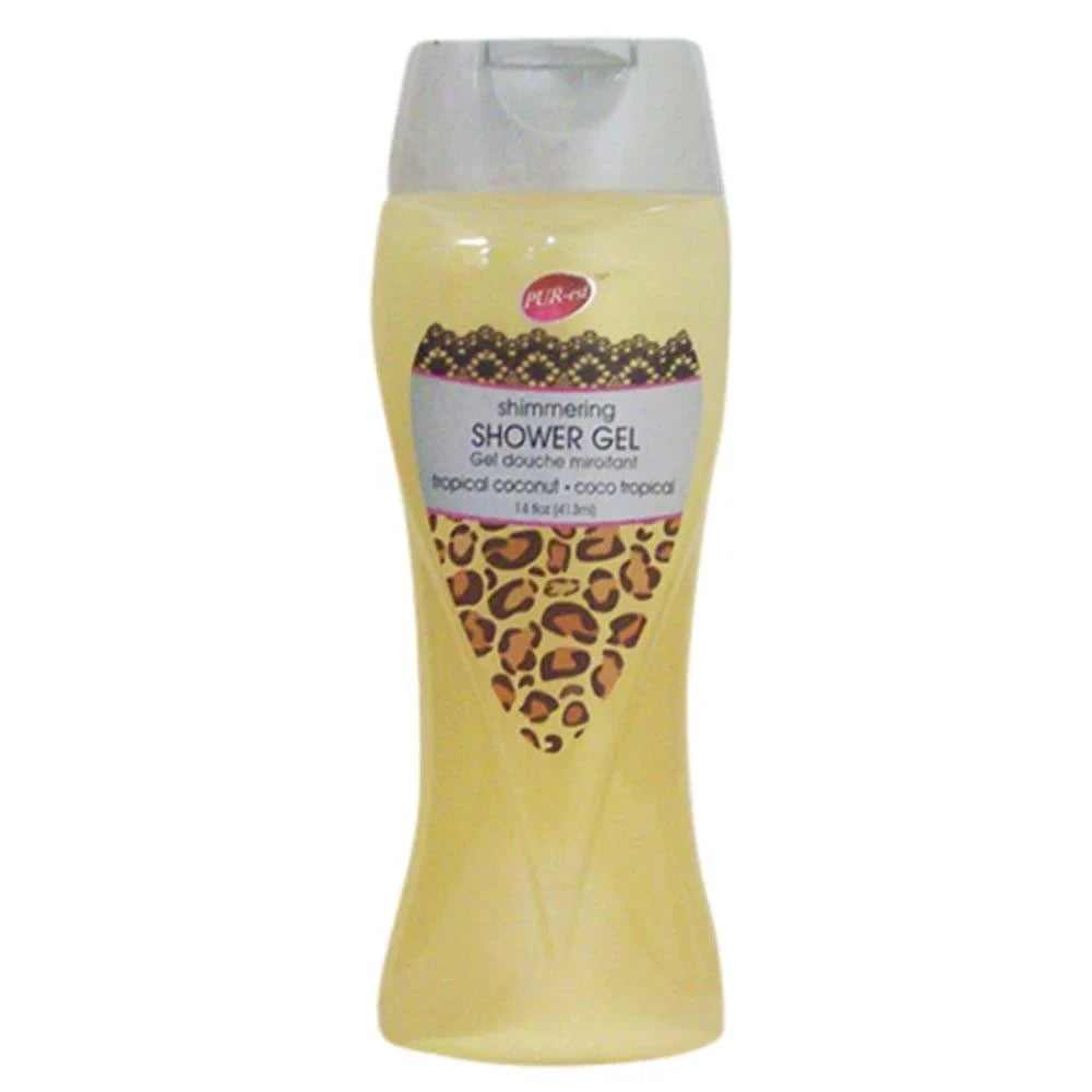 309987 Purest With Shimmering Shower By Tropical Coconut(413ml) Gel