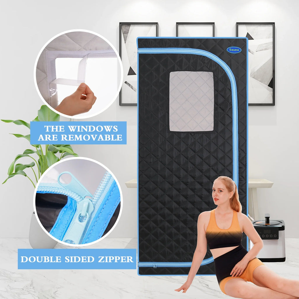 Home Tent Spa With Body Cheelom Sauna Sauna，Portable black Box Steam Full Sauna