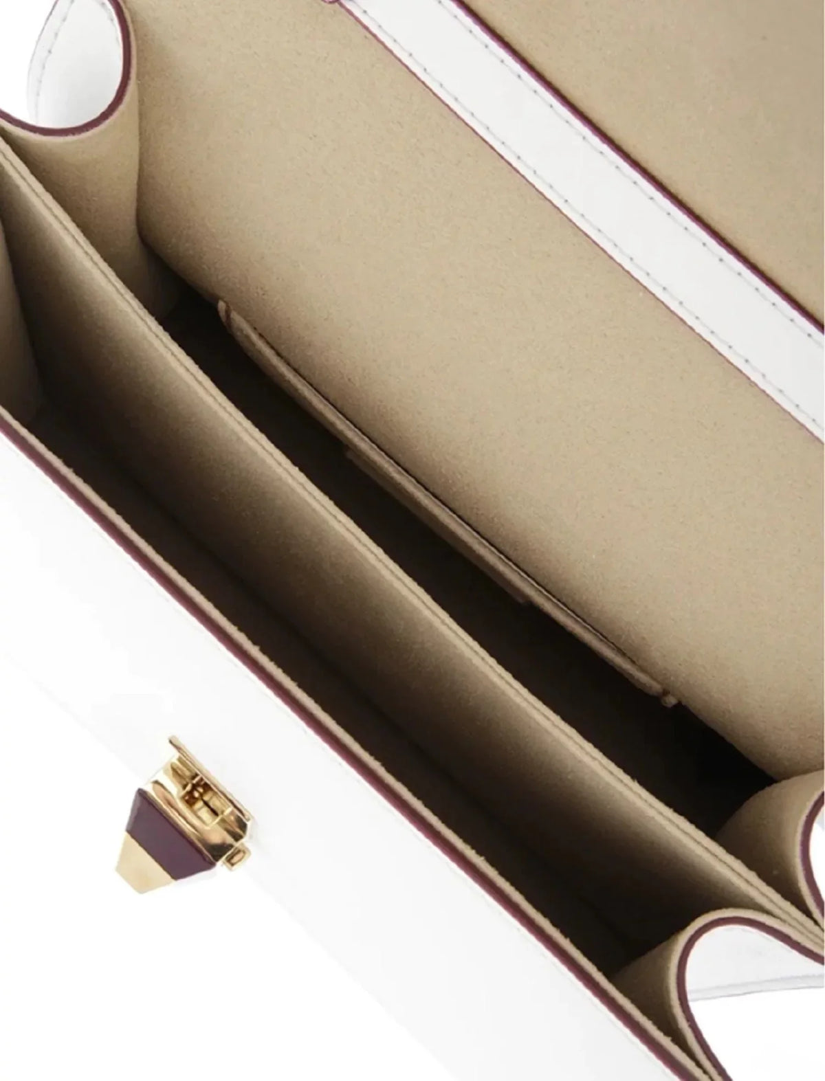Flowers Leather Multi Kan Color Chain Fendi New White I Bag