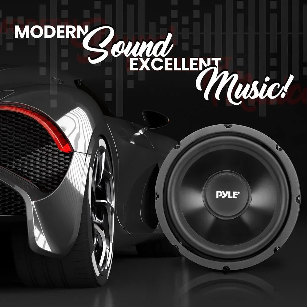 Subwoofer 4-Ohm Car Subwoofer Inches, Voice 8 Car Coil Pyle - Powered Single 200 Audio at Watts
