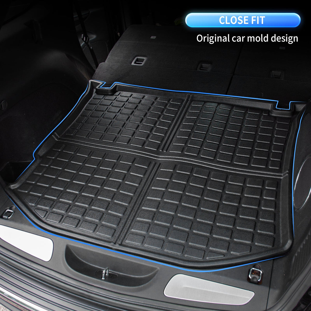 Cargo Cherokee Grand Fit Jeep Grand 2011-2021 Liner 2022 2023 Cherokee WK Mat Trunk