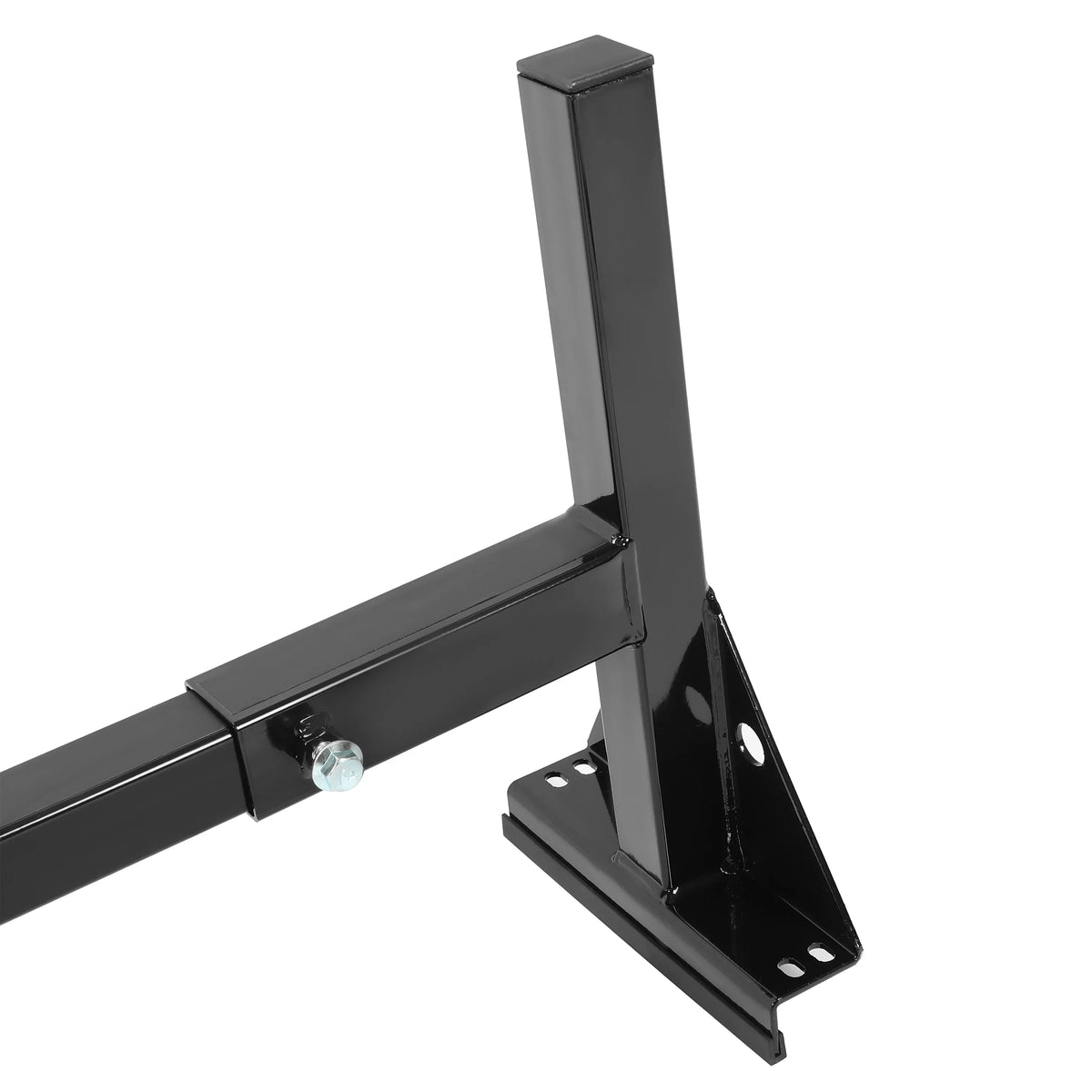 Vans Kojem for Express Universal Steel Adjustable 68"-75" Mount GMC Rack Rack Savana Bars E-Series Roof Chevy Ladders Full-dimension 2 Carry