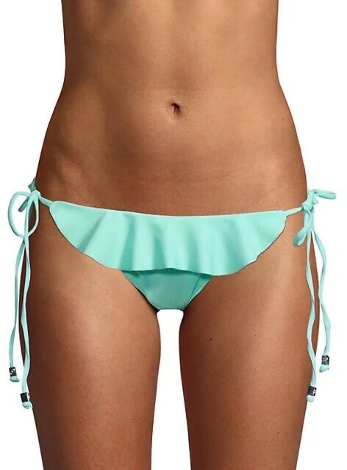 Bikini Ruffled Bottom String Shoshanna