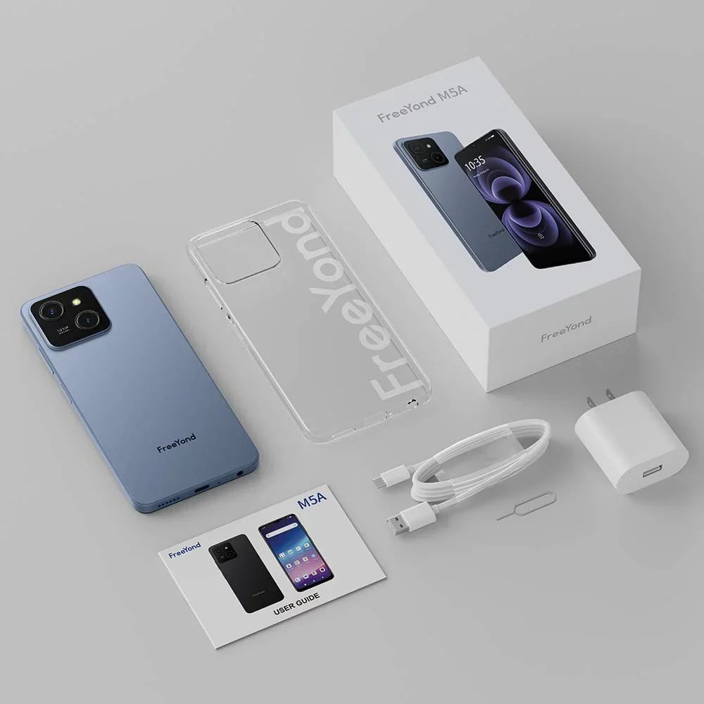 Up Extended ROM FreeYond Phones, RAM Phones ROM Smart Phone, And Unlocked To Unlocked 4G Slots, 8GB Android 16GB 6.6'' & & 256GB Dual RAM Mobile M5A SIM-Free 2TB 5000mAh, SIM, 3-Card 13