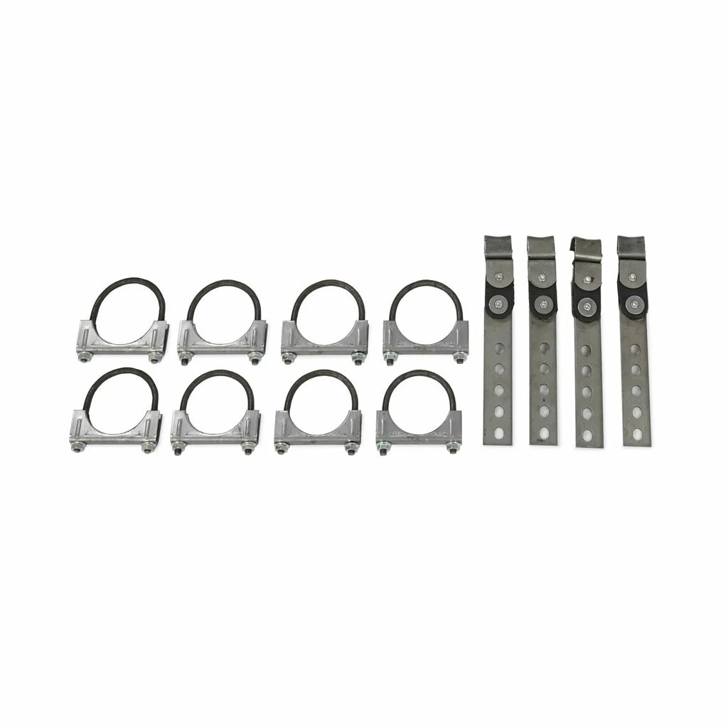 Tip SW Exit 2 Car Body Mopar 2.5" B 62-74 Chamber Rear Kit Dual Exhaust