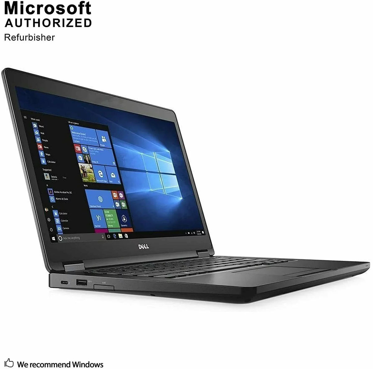 Used Dell Latitude 5480 Business Laptop, 14.0'' Hd (1366 X 768) Non-Touch, Intel 6Th Generation Core I5-6300Hq, 16Gb Ram, 512Gb Ssd, Intel Hd Graphics 530, Windows 10 Pro