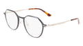 Calvin Klein Ck22100-438-50 Eyeglasses Size 50Mm 20Mm 145Mm Cerulean Men