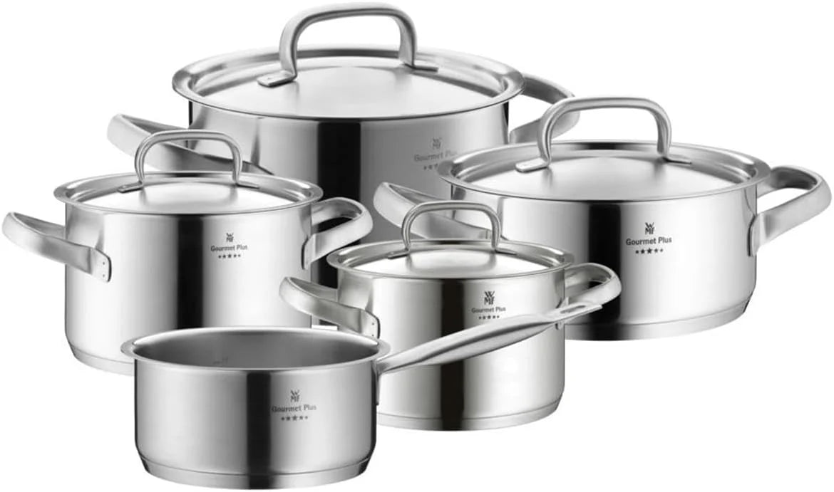 Wmf Gourmet Plus Zestaw Garnków, Metal, Srebrny, 5 Sztuk(5 Sztuk)