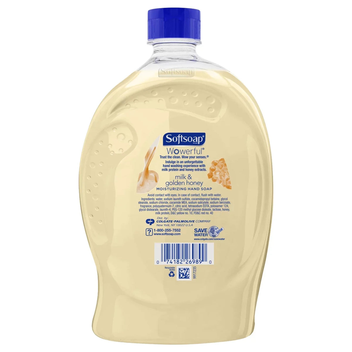 Honey Golden Refill, Hand Softsoap 56 & Soap Liquid Milk oz -