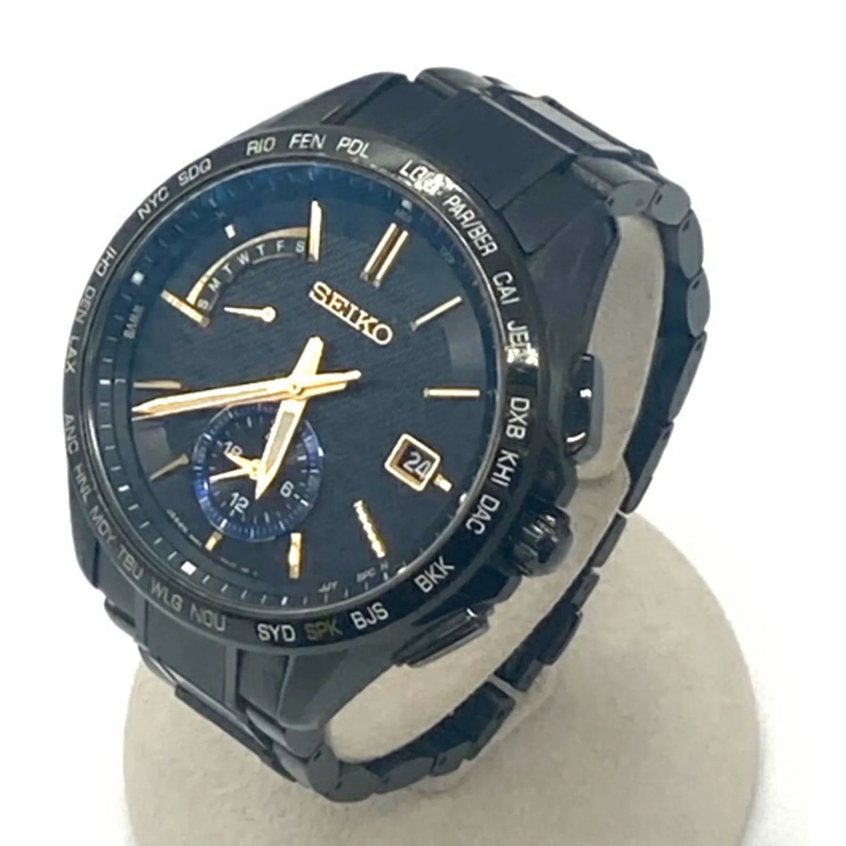Pre-Loved Seiko Watch Shohei Otani Limited Model 8B63-0Am0 Brights Saga2571100 Titanium Men'S (Good)