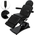 Table for All Massage Salon 4 Electrical Dental Motors VEVOR Adjustable Tattoo Podiatry Reclining (Black) Chair Purpose Chair Spa Chair Electric Facial Full Bed Aesthetic Bed
