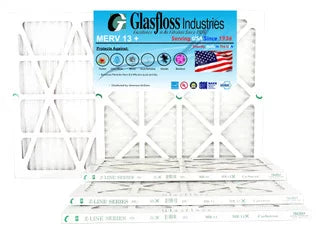 Made 11.5 29.5x7/8 Furnace MERV Glasfloss dimension: inch) 12x30x1 Air - Filter x (Actual USA in - 13 -Qty:6 -