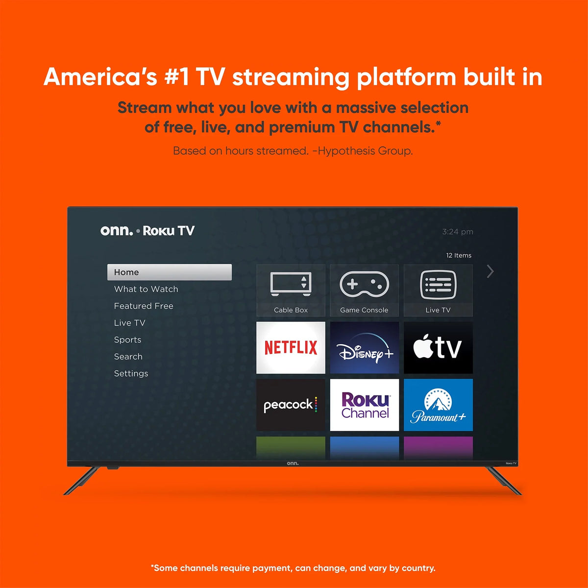 Roku HDR (2160P) 58” (100069454) LED Class 4K Smart onn. UHD TV