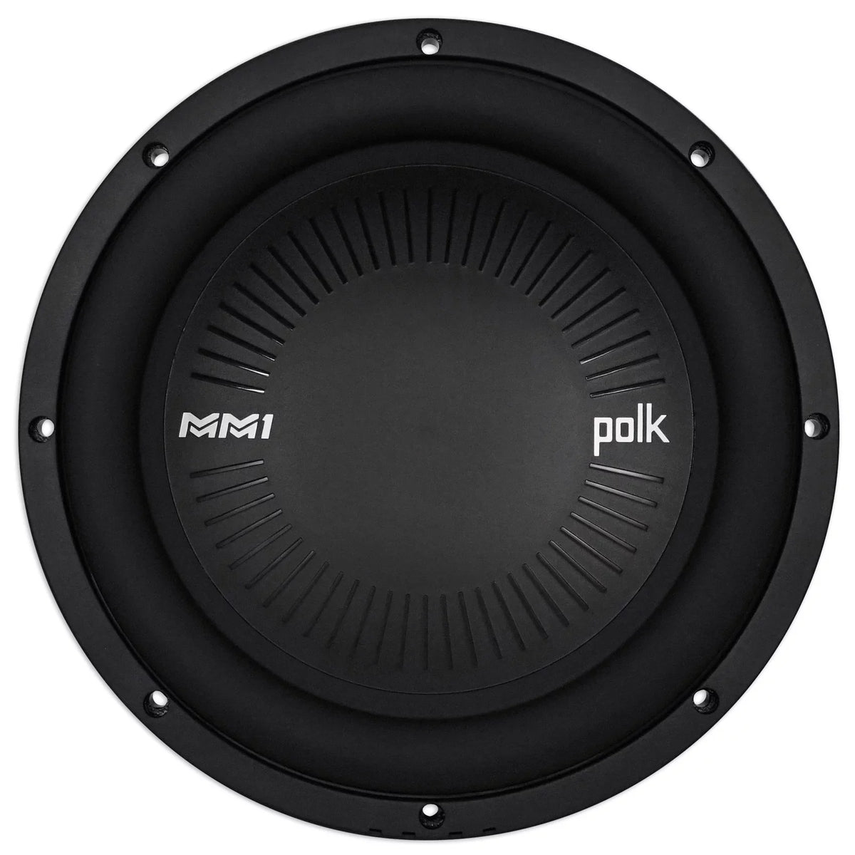 (2) Polk Audio Mm1042Dvc 10” 2400 Watt Car Subwoofers+Mono Amplifier+Amp Kit