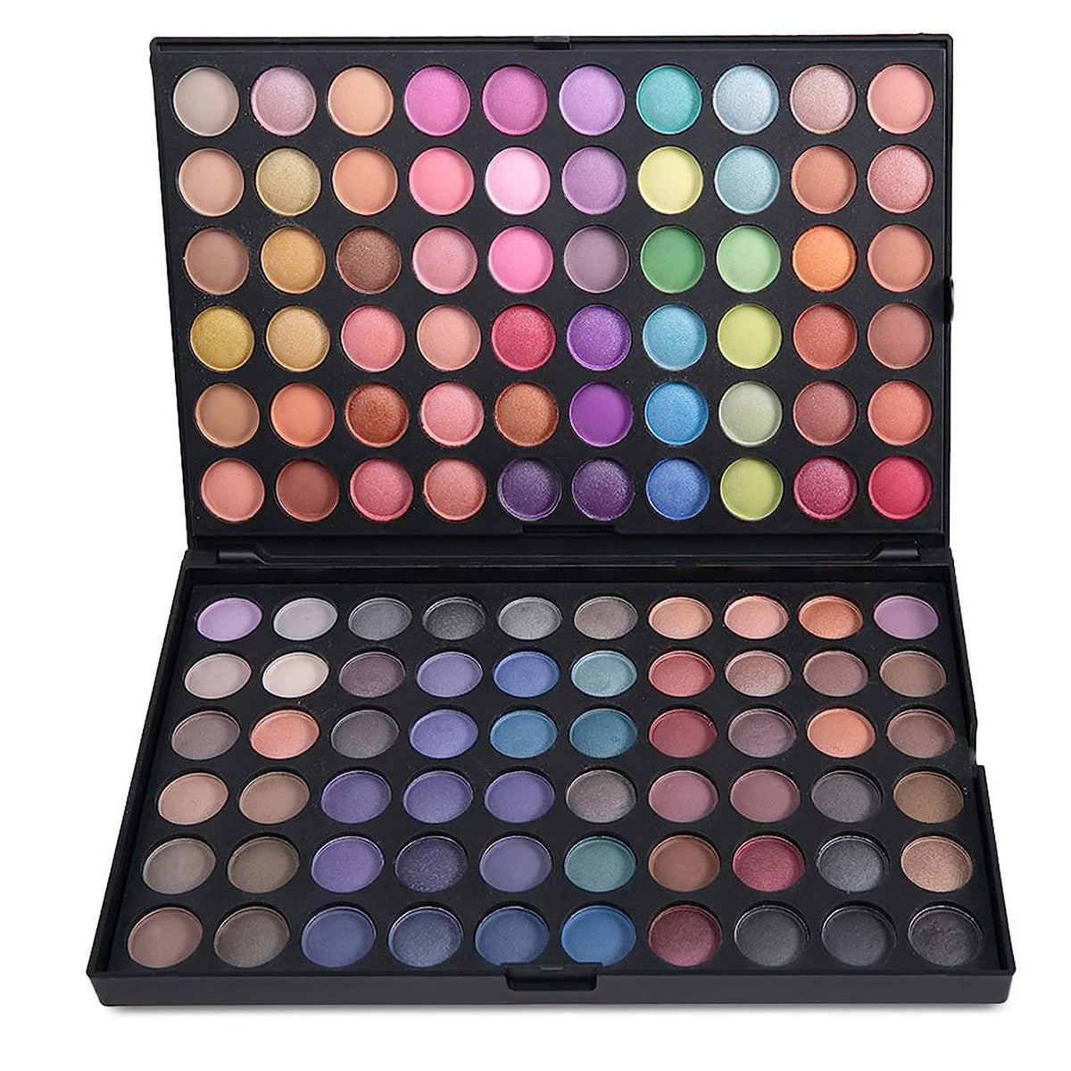 Pallet Makeup 120 Shimmer Shadow Pigmented Joyeee Warm Matte Purple Sweatproof Eye Color Highly Eyeshadow Naked Pink for Smokey Makeup Palettes Makeup, Eye Palette, Eyeshadow Black #3 Pearl