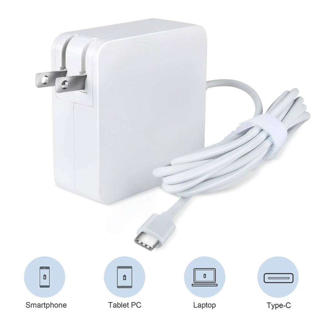 for Compatible DELL AC 65W KONKIN Cord Power Adapter 7390 USB-C 2-in-1 Replacement BOO Latitude Charger PSU 7285 White