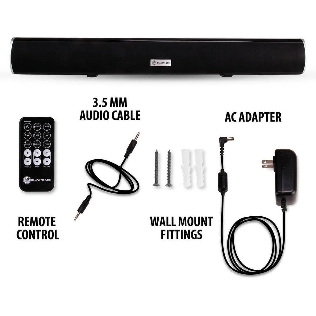 Sound , Speaker 2.1 HD and VIZIO Home GOgroove , Wall Subwoofer , Smart Kit & with , - & Mounting TVs 4K Theater TCL Internal Works Bluetooth Bar , With More