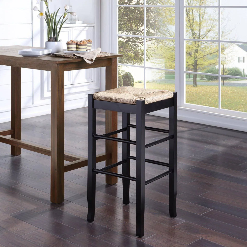Boraam Square Rush Bar Stool - 29 In.