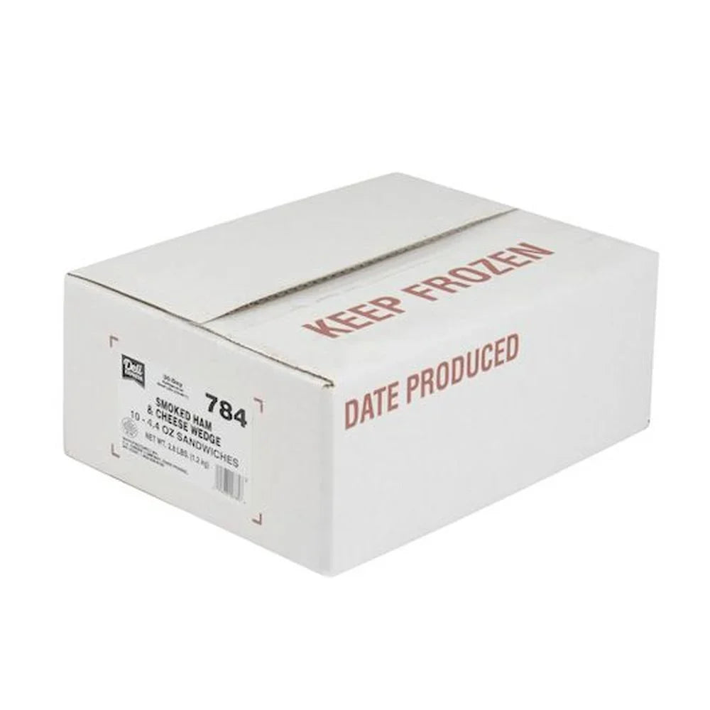 Deli Express Ham & Cheese Wedge Sandwich 4.6Oz (Pack Of 10)