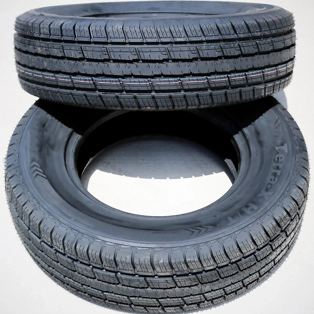 Set Of 4 (Four) Waterfall Terra-X H/T Lt 225/75R16 Load E 10 Ply Lamp Truck Tires Fits: 2010-16 Jeep Wrangler Unlimited Sport, 2003-04 Jeep Grand Cherokee Laredo