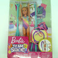 Barbie Team Stacie Doll Gymnastics Playset With Accessories