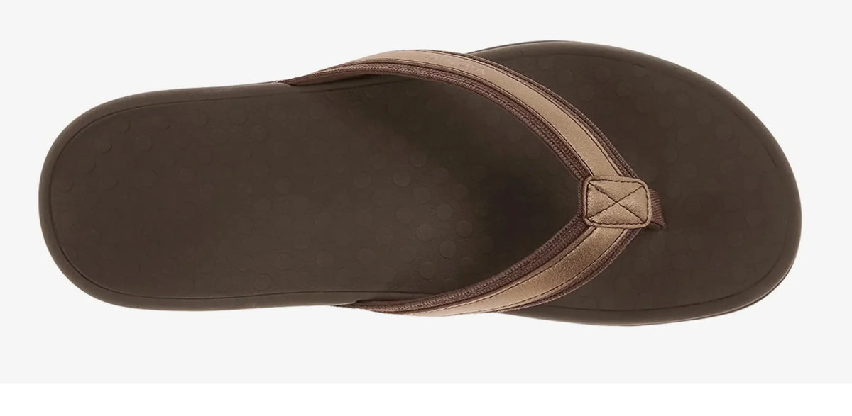 Sandals Vionic II Mettallic TIDE Flip Flop Women's Bronze