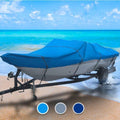 Semi-Custom Fishing Boat With T-Top/Hard Top 32' 6" Long And 120" Wide Seal Skin 1200 Boat Cover