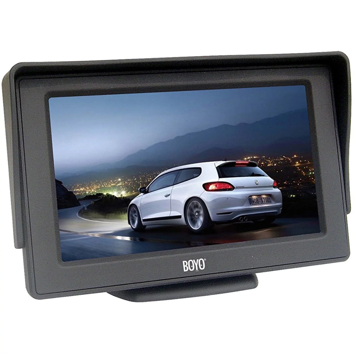 Boyo Vtm4301 4.3" Active Matrix Tft Lcd Car Display - 4:3 - 480 X 272 - Dash Mount