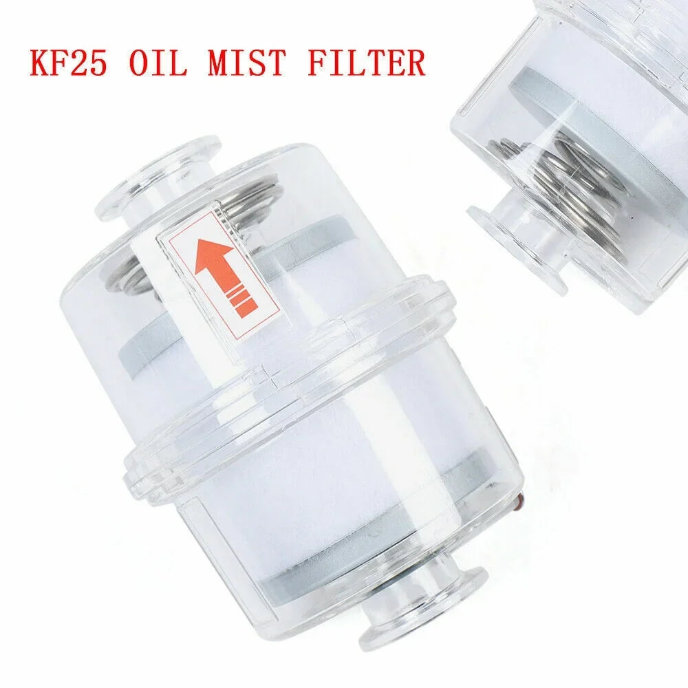 fit Exhaust Interface Filter Vacuum Separator Filter Mist Pump KF25 Oil Fume