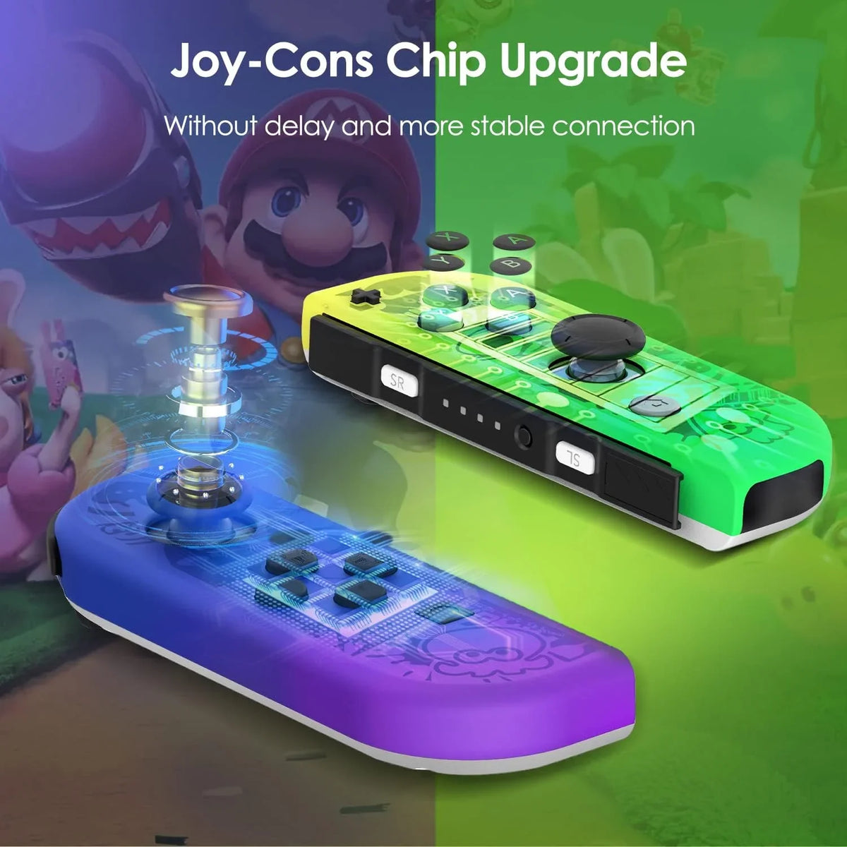 Joy cons 3 Controllers Edition Special Controller,Wireless Nintendo Joy-Pad Splatoon Joystick- Switch