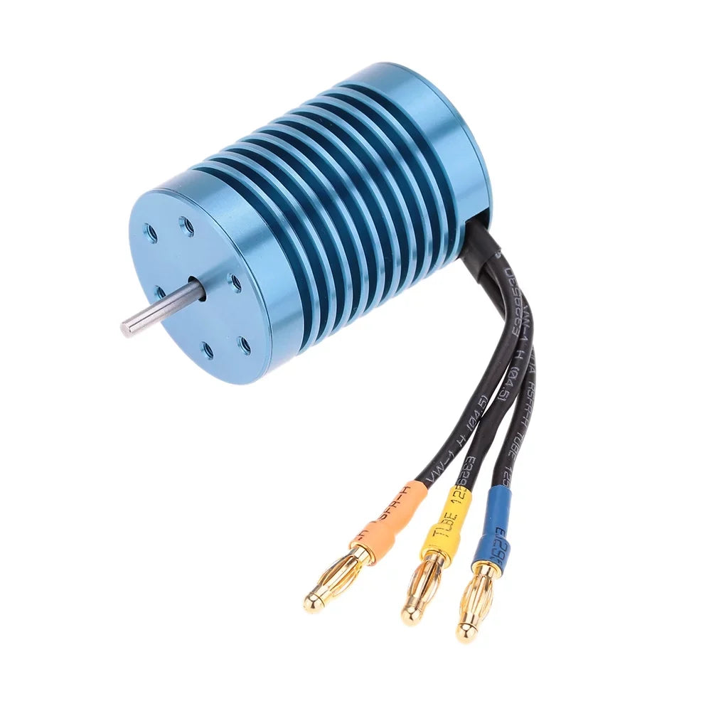 1/10 with Brushless Car Meterk Speed Controller）for RC 4P Motor 4370KV Brushless ESC（Electric Off-Road 3650 45A Sensorless