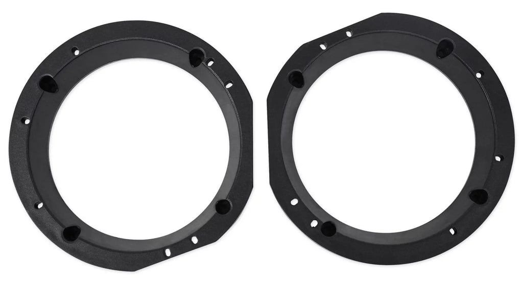1998-2013 Harley Davidson Touring 6.5" 300W Polk Audio Speakers W/Adapter Plates
