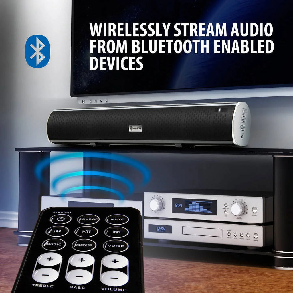 Sound , Speaker 2.1 HD and VIZIO Home GOgroove , Wall Subwoofer , Smart Kit & with , - & Mounting TVs 4K Theater TCL Internal Works Bluetooth Bar , With More