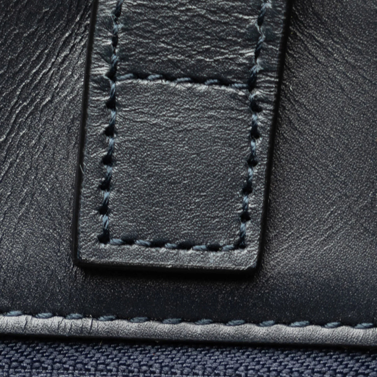 Authenticated Pre-Owned Convertible Unisex Fabric (Good) Soft Canvas GG Tote Blooms Satchel Supreme Blue Coated
