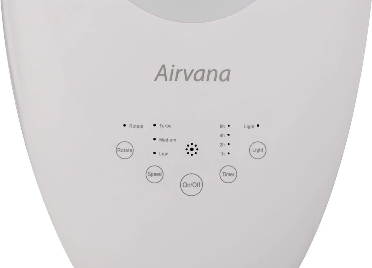 AV1700FAN, Fan And Pearl White With Bladeless Filter