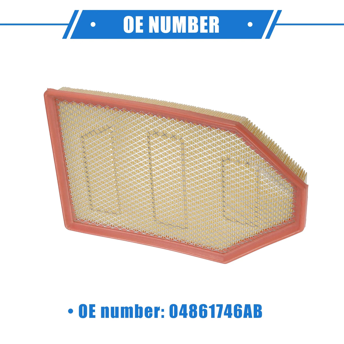 Filter for Engine 300 Chrysler Compatible 2011-2023 Car Air Dodge for 2011-2023 Challenger No.04861746AB