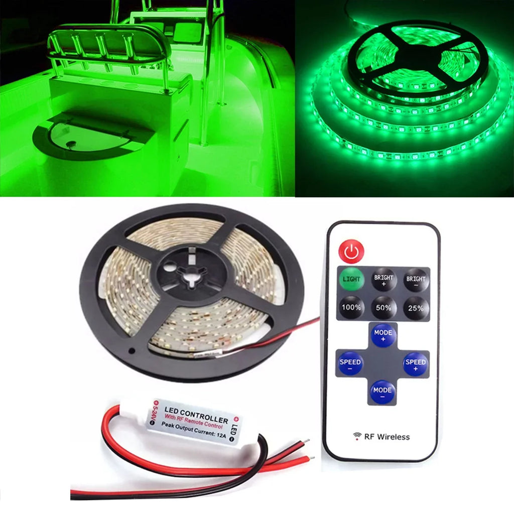 Boat Jon Night Accent Light 12v Pontoon Sailboat Deck Lights Courtesy Boat Flex for Boat Duck Strip Led Fishing Lighting Light, Light Light Kayak Bass Interior for Marine