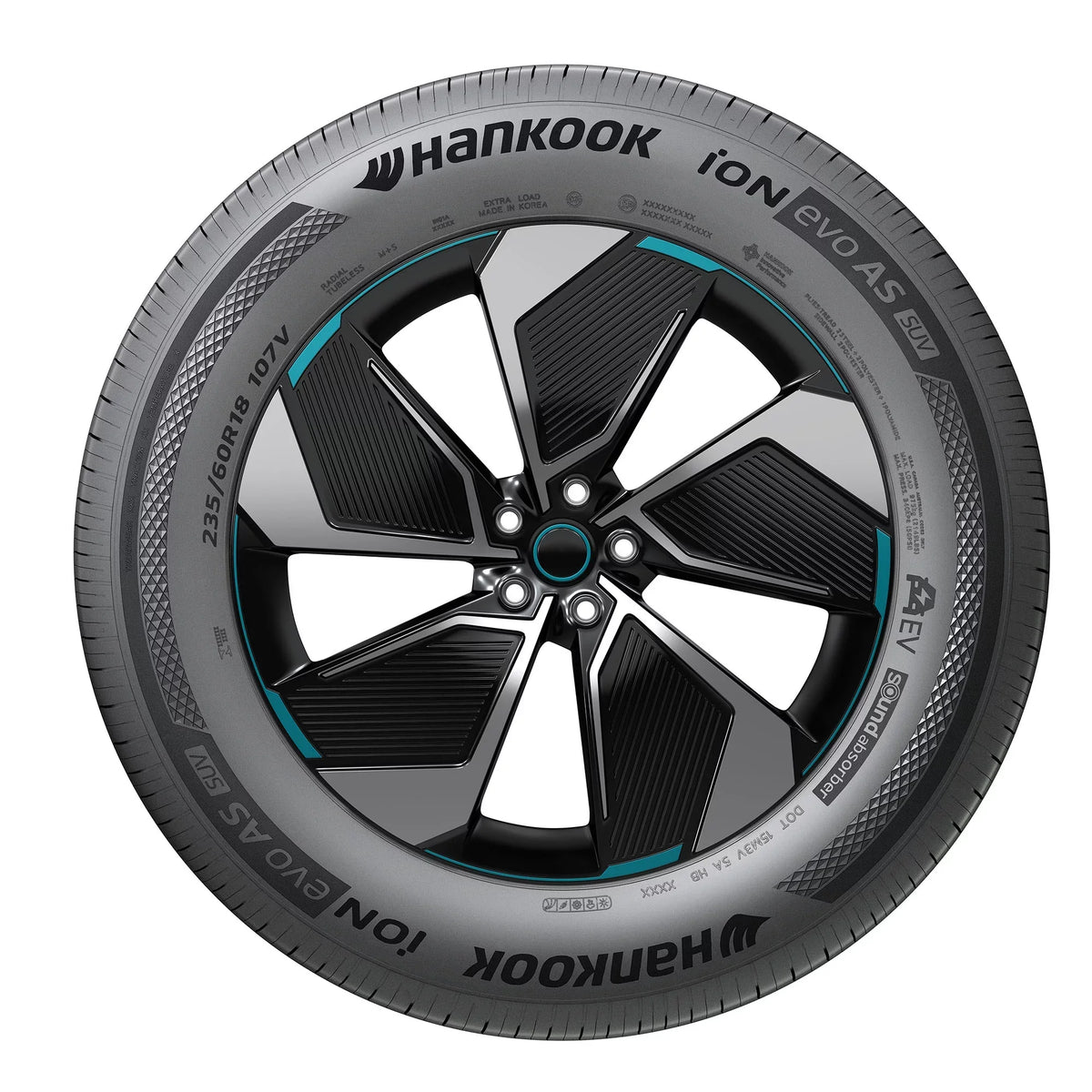 Hankook Ion Evo As Suv Ih01A All Season 245/45R20 103Y Xl Passenger Tire