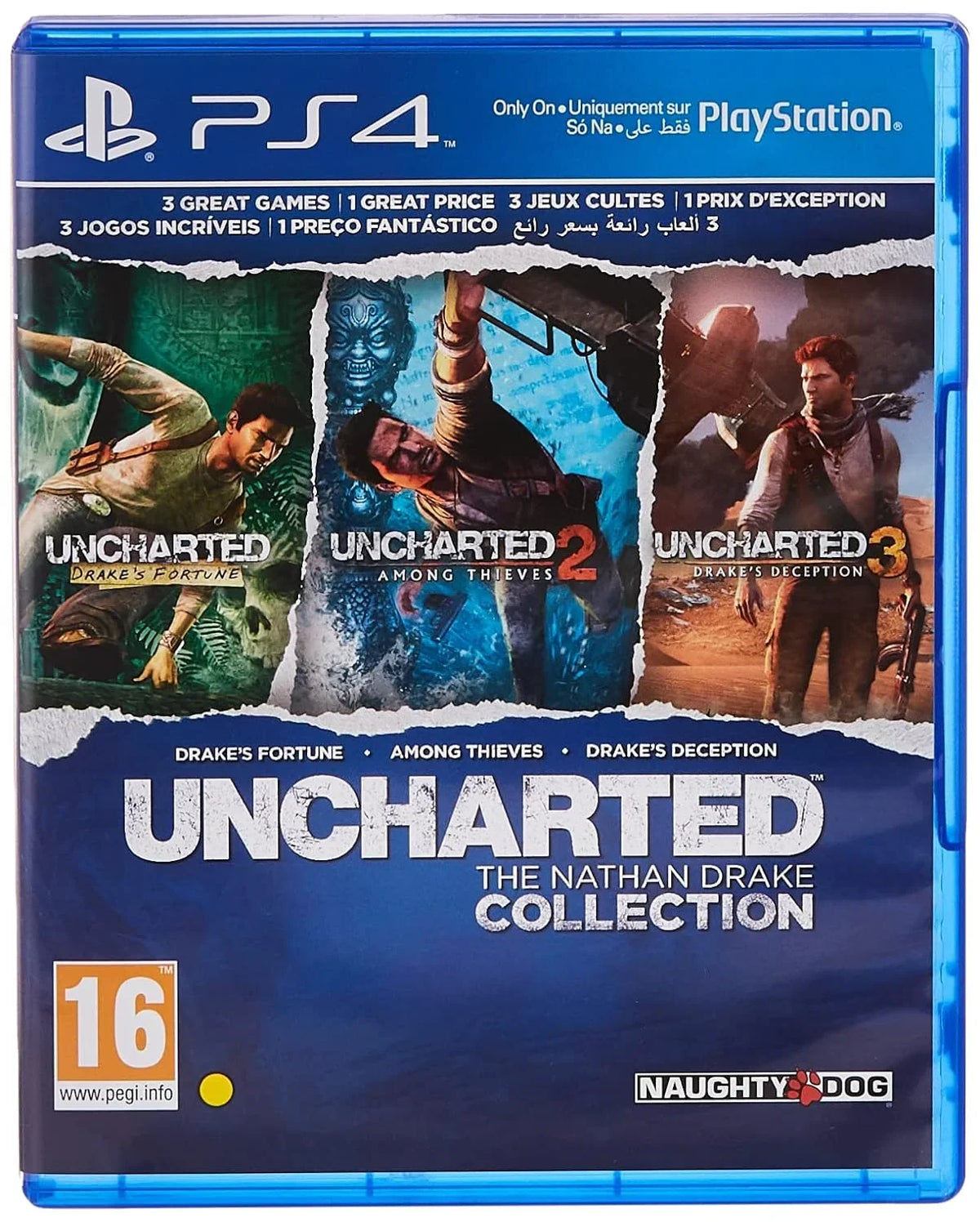 Uncharted - The Nathan Drake Collection (Ps4)
