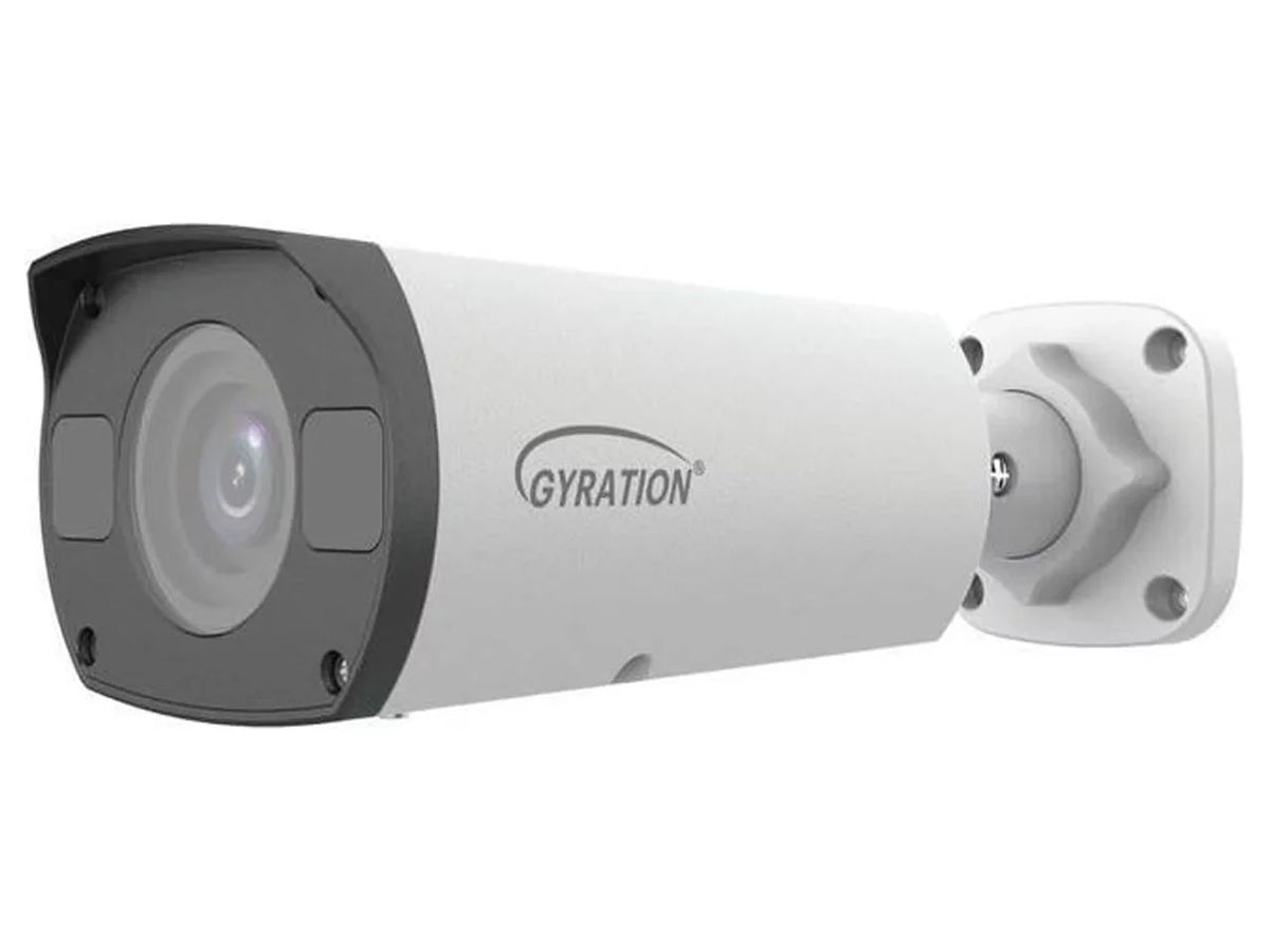 Bullet, Compliant Gyration 411B-TAA Indoor/exterior Megapixel Network 4 Camera, Color, CYBERVIEW TAA HD