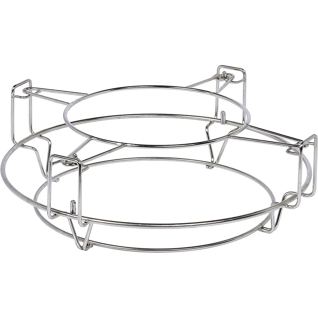 Drip Holder exterior & Pan Stainless Divide Steel Big Joe Joe for Kamado Conquer