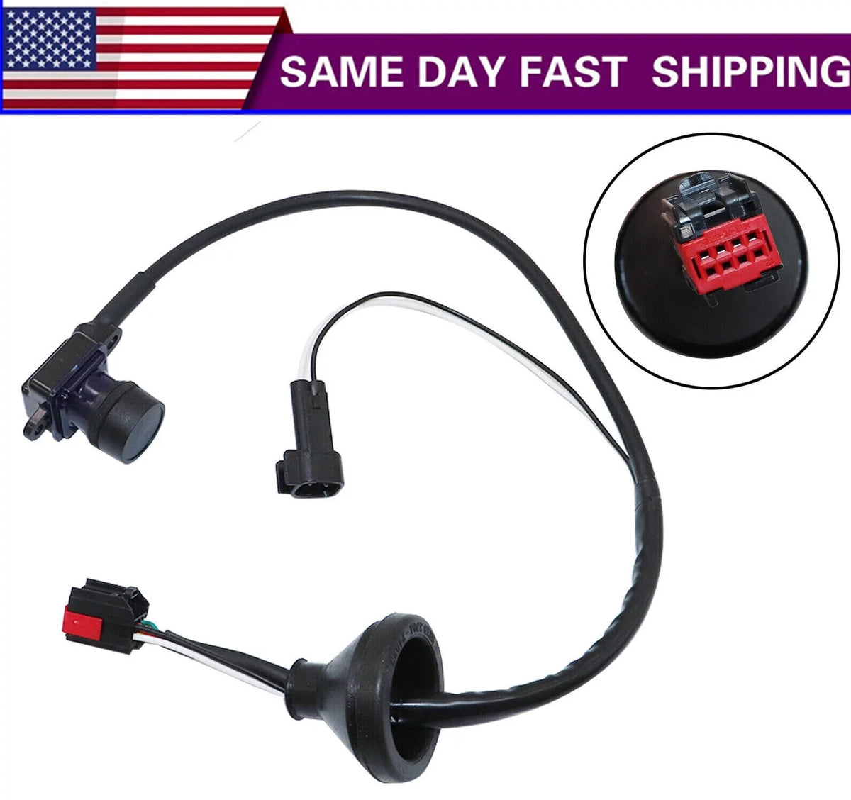Kingfurt 4672639Aa Back Up Camera Fit For Dodge Grand Caravan 2011-2020 Reversing Camera