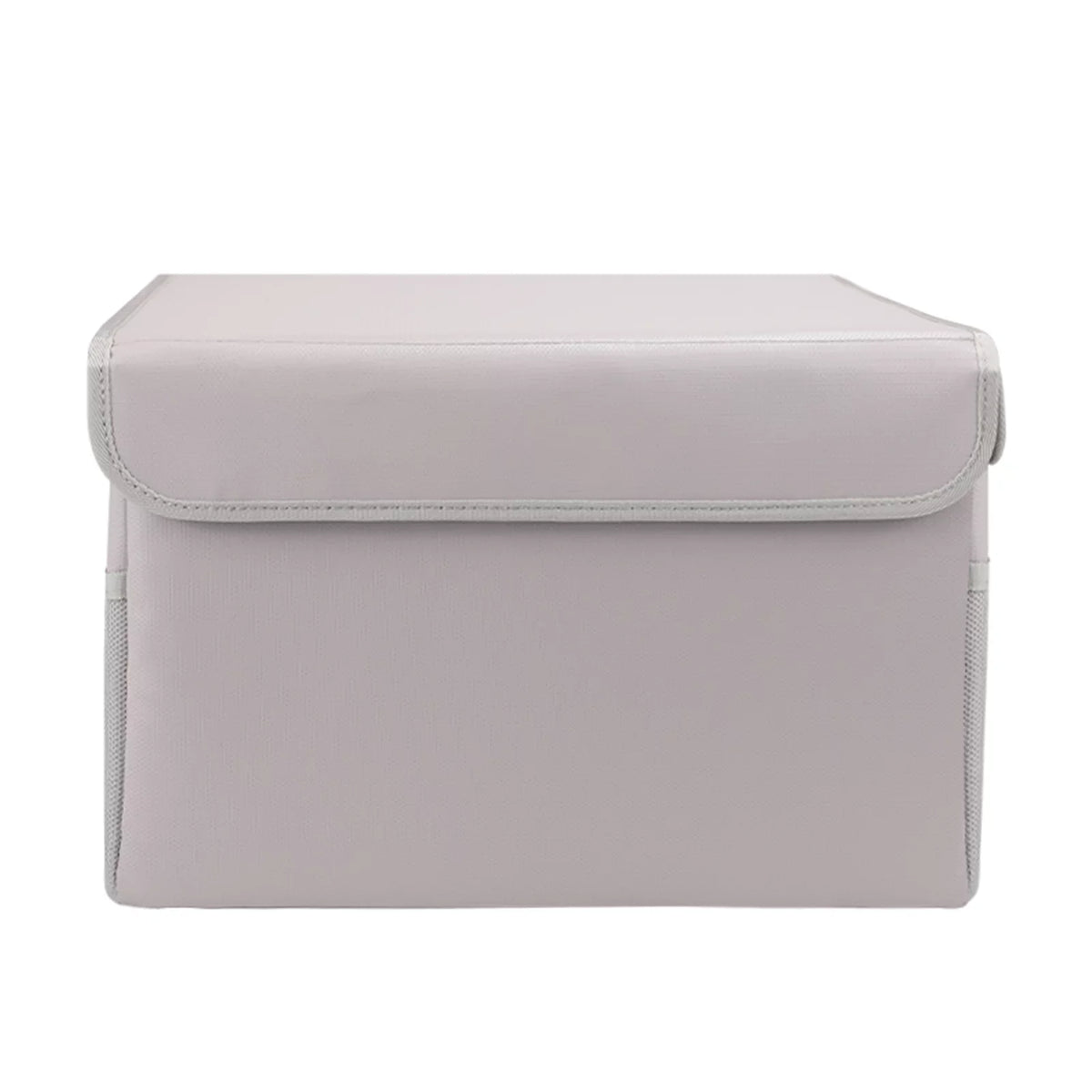 Home Fireproof and Car, Lid Ideal Sturdy Storage Waterproof Handles Box, Irfora with Office for