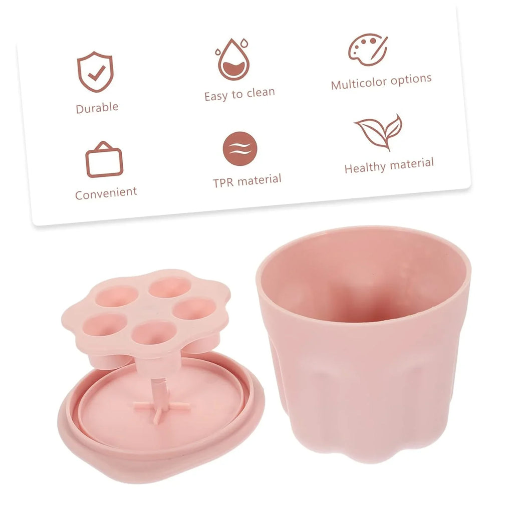 Limpiador & Maquillaje Makeup Pp Bowl De Sets Tools Make Cleaner up 4 Cleaner Makeup Brush De Brush Cosmetic Made Brushes Cleaning Brush Makeup Brochas Self Rack Brush Storage